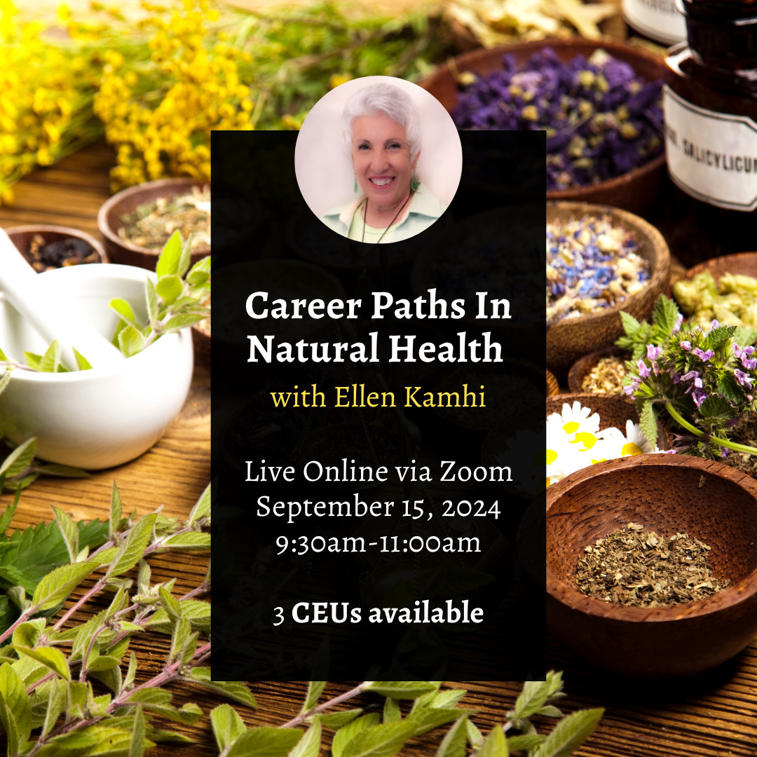 career paths in natural health