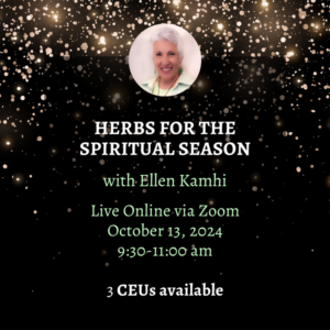 [Online] Herbs for the Spiritual Season-image